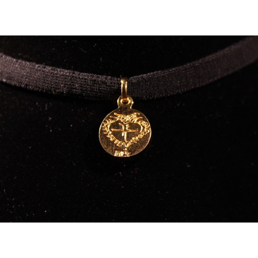 VSA-Virgins Saints And Angels Picoolo Peace of Mind. St Benedict Charm choker - Picture 3 of 12